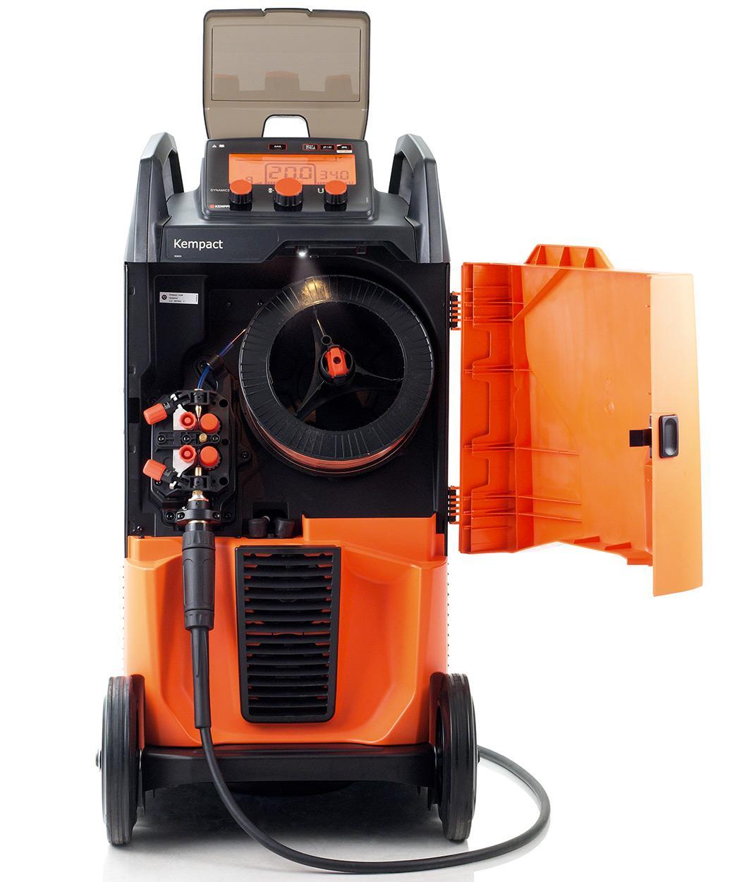 P2207GXE  Kemppi Kempact RA 253R, 250A 3 Phase 400v Mig Welder, with Flexlite GXe 305G 3.5m Torch